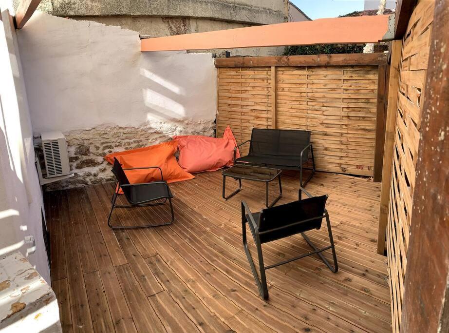 Appartement Secteur Gare Et Place De La Comedie, Wifi & Climatisation Montpellier Exterior foto